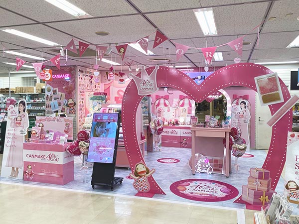 CANMAKE40周年 POP UP STORE