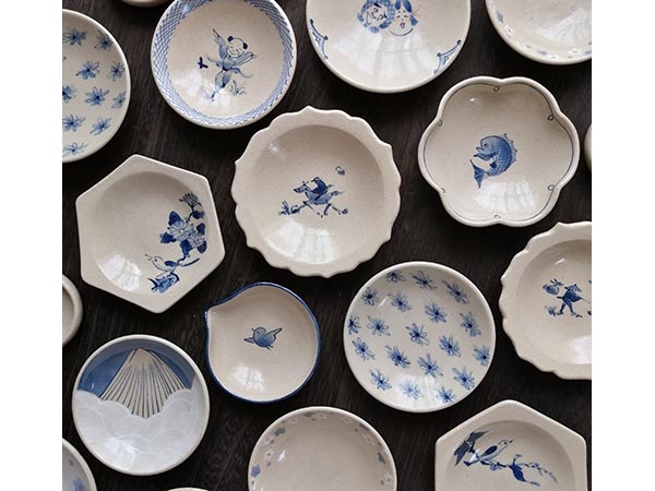 【予告】よふみ窯 作品展　春を盛る 染付の器