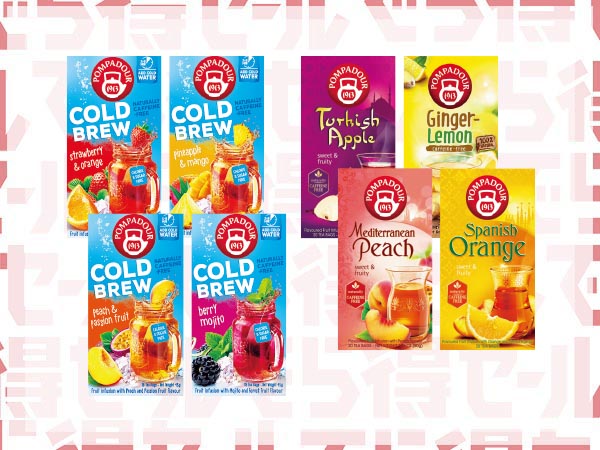 でら得セール　ポンパドール フルーツハーブティー試飲会